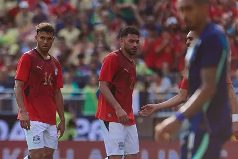 بعد الخسارة أمام البرازيل.. تراجع نقاط منتخب مصر في تصنيف فيفا